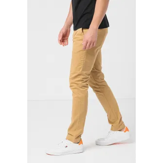 Tommy Jeans, Pantaloni chino slim fit Scanton, Kaki, W32-L32