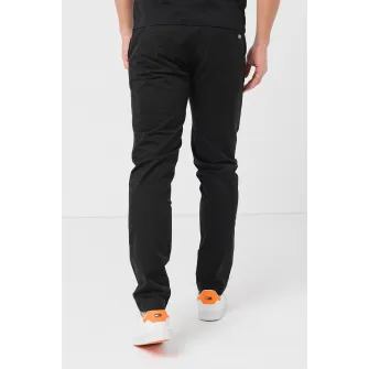 Tommy Jeans, Pantaloni chino slim fit Scanton, Negru, W36-L32