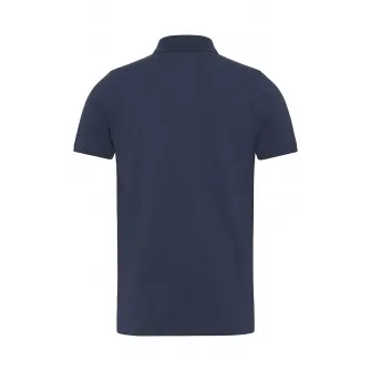 Tommy Jeans, Tricou polo de bumbac organic cu logo, Bleumarin, XL