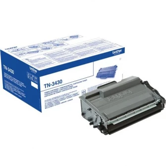 Тонер Brother TN3430, 3000 страниц, черный