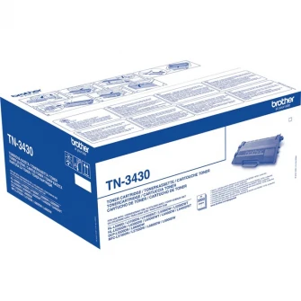 Тонер Brother TN3430, 3000 страниц, черный