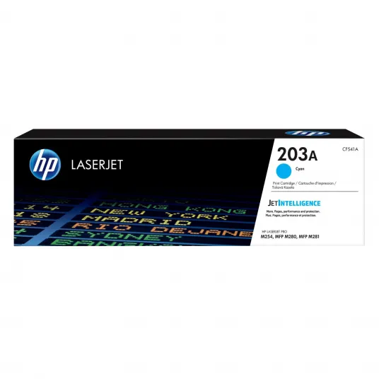 Тонер HP 203A, голубой