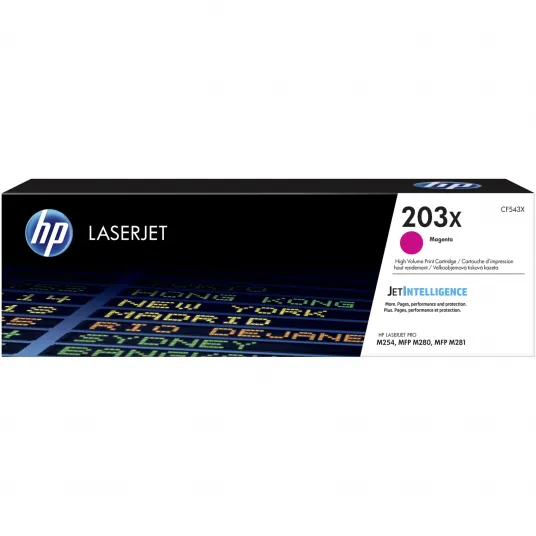 Toner HP 203X, Magenta