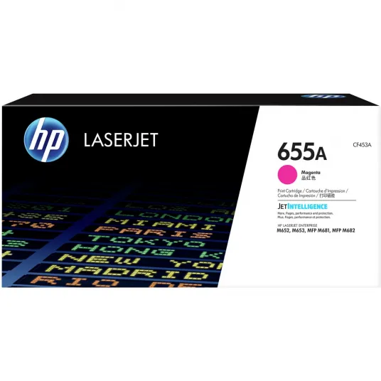 тонер HP CF453A (655A), пурпурный