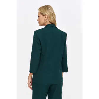 Top Secret, Sacou cu buzunare cu clapa, Verde inchis, 34