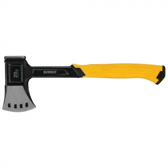Topor camping 567 g DeWALT DWHT51387-0, lama decupata, teaca protectie, constructie otel durabil, absorbtie vibratii, ideal pentru activitati forestiere si outdoor, taiere eficienta si sigura, rezistenta in medii aspre