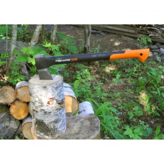 Topor pentru despicat Fiskars X17 - M, 600 mm, 1500 g