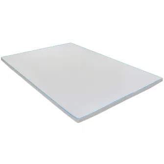 Topper Green Future, Argentum Therapy Memory Arctic Gel 7 zone de confort, 90 X 200 cm