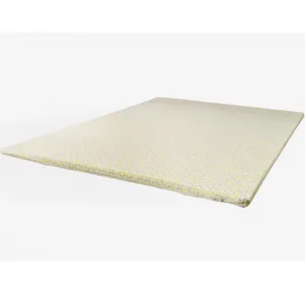 Topper Saltea Kring Luxury Caming, H5 cm, strat H4 cm latex cool gel, husa PES, 120x200 cm