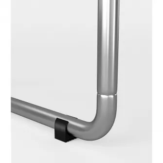 Trambulina Mappy, pentru copii, cu plasa de protectie exterioara, 150 cm, Albastru
