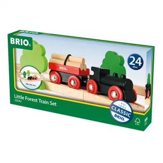 Tren din lemn Brio - Little Forest, Tren Forestier