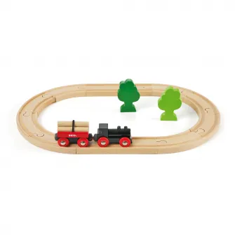 Tren din lemn Brio - Little Forest, Tren Forestier