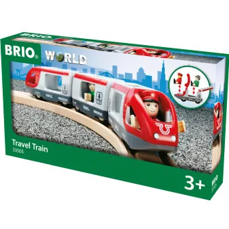 Tren din lemn Brio - Travel train
