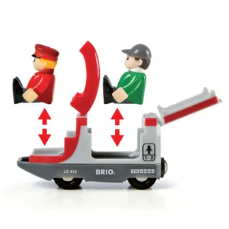 Tren din lemn Brio - Travel train