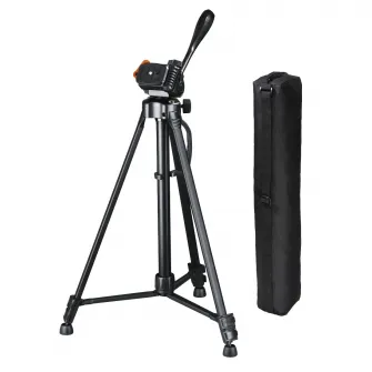 Trepied foto telescopic Hama 153, 3D, 153cm, Negru
