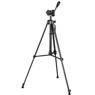Trepied foto telescopic Hama 153, 3D, 153cm, Negru