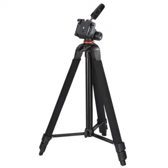Trepied foto telescopic Hama Profil Duo, 3D, 150cm, Negru