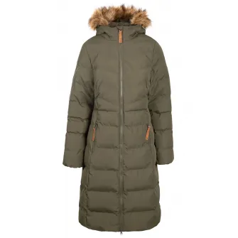 Trespass, Geaca cu vatelina si gluga Audrey, Verde militar, XS