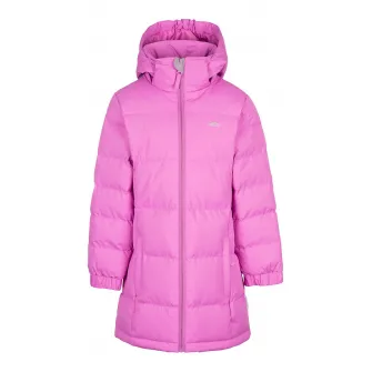 Trespass, Geaca impermeabila matlasata pentru schi Tiffy, Roz, 92-98 CM