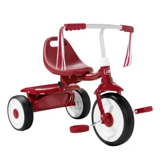 Tricicleta Radio Flyer - Fold 2 Go, rosu