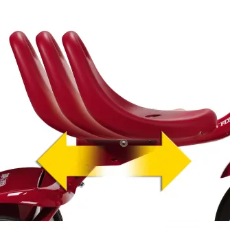 Tricicleta Radio Flyer - Fold 2 Go, rosu