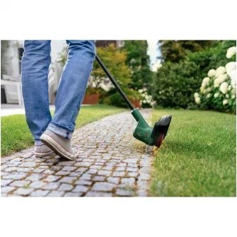 Trimmer de tuns gazon/iarba pe acumulator Bosch EasyGrassCut 18V-26, 18 V, 26 cm diametru lucru, 1.6 mm grosime fir, fara acumulator si incarcator in setul de livrare