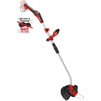 Trimmer de tuns gazon/iarba pe acumulator Einhell Power-X-Change GE-CT 18/33 Li- SOLO, 18 V, 33 cm diametru taiere, 2 mm grosime fir,protectie flori, fara acumulator si incarcator in setul de livrare