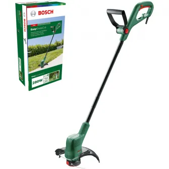 Trimmer electric pentru tuns gazon/iarba Bosch EasyGrassCut 23, putere 280 W, 23 cm diametru lucru, 12.500 RPM