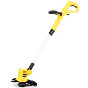 Trimmer electric pentru tuns gazon/iarba Lider DP380, putere 380 W, 25 cm diametru lucru, ax telescopic, maner ajustabil, unghi taiere ajustabil