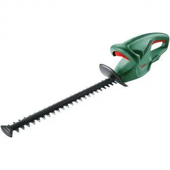 Trimmer pe acumulator pentru gard viu Bosch EasyHedgeCut 0600849M00, 18 V, 2400 curse/min, 520 mm lungime cutit, 15 mm deschidere dinti, fara acumulator/incarcator