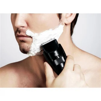 Trimmer pentru barba ER-GB37-K503 Panasonic, Wet & Dry, Motor liniar, 0.5-10 mm, 20 setari, Senzor inteligent, Acumulator Ni-Mh, Negru