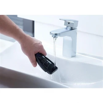 Trimmer pentru barba ER-GB37-K503 Panasonic, Wet & Dry, Motor liniar, 0.5-10 mm, 20 setari, Senzor inteligent, Acumulator Ni-Mh, Negru