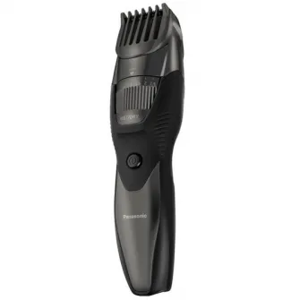 Trimmer pentru barba Panasonic ER-GB44-H503,Wet  Dry, Motor liniar, senzor inteligent, acumulator Ni-Mh, Gri