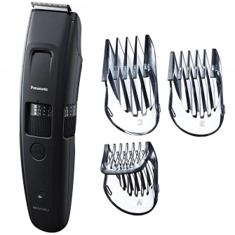Trimmer pentru barba Panasonic ER-GB86-K503, lavabil, 0.5-30mm, acumulator sau la retea, 3 accesorii, Negru