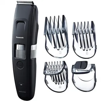 Триммер для бороды Panasonic ER-GB96-K503, моющийся, 0,5-30 мм, аккумулятор или сеть, аксессуары 4, черный