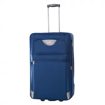 Troler Lamonza Atlanta, 74X46X26 cm, albastru