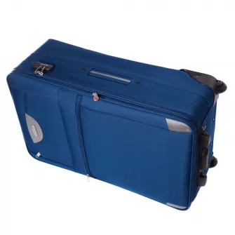 Troler Lamonza Atlanta, 74X46X26 cm, albastru