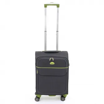 Troler Lamonza Superlight 55x37x22 cm, 2.1 kg, gri / verde