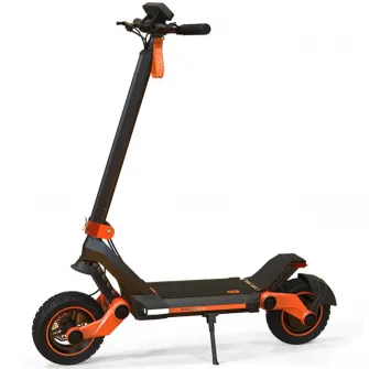 Электрический скутер KUGOO KIRIN G3, Максимальная скорость 50км/ч, Автономность 60км, Мотор 1200Вт, аккумулятор 52В 18Ач, Черный