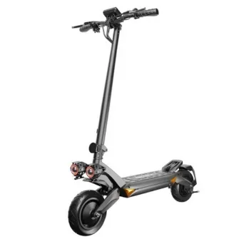 Trotineta electrica Ruptor R6 V3 Negru, Viteza maxima 45 km/h, Autonomie maxima 75 km, Motor 2x800W, Acumulator 48V, 20 Ah, IP54