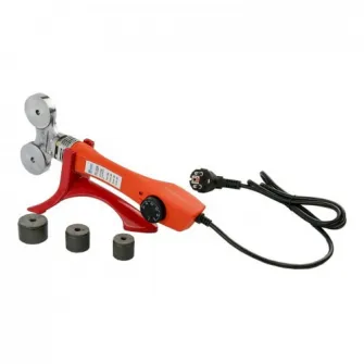 Trusa lipit tevi PPR Everline PPR-SS32H, 1000 W, 220 V, 300°C termostat ajustabil, 20/25/32 mm bacuri sudura coperite cu teflon