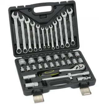 Trusa multifunctionala 37 piese Heinner CTSM013, material chrome-vanadium