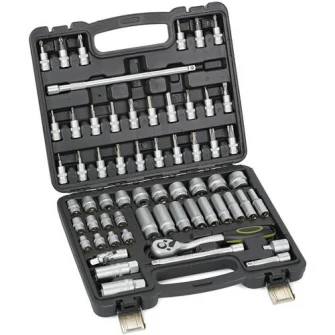 Trusa multifunctionala 61 piese Heinner CTSM015, material chrome-vanadium