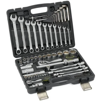Trusa multifunctionala 77 piese Heinner CTSM016, material chrome-vanadium