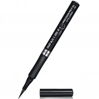 Tus lichid tip carioca LOreal Paris Infaillible 30H Grip Precision Felt 01 Black, 4 ml