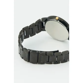 U.S. Polo Assn., Ceas cu bratara de otel inoxidabil, Negru