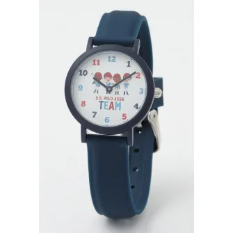 U.S. Polo Assn., Ceas cu o curea de silicon, Bleumarin