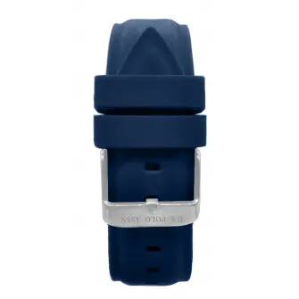 U.S. Polo Assn., Ceas cu o curea de silicon, Bleumarin