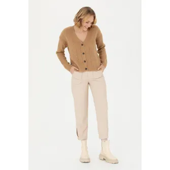 U.S. Polo Assn., Pantaloni crop de reiat, Bej deschis, 40