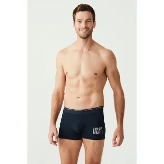 U.S. Polo Assn., Set de boxeri - 3 perechi, Albastru marin, S